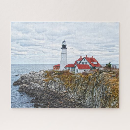 Portland Head Light, Maine Legpuzzel (Horizontaal)