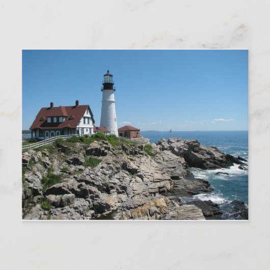 Portland Head Light, Maine, VS. Briefkaart (Voorkant)