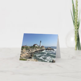 portland head light notecard kaart