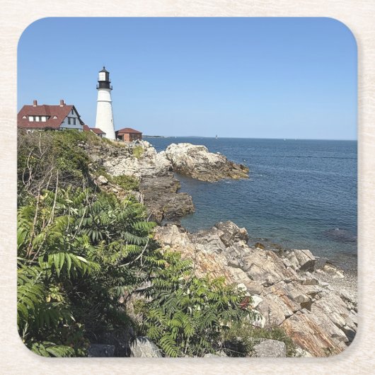 Portland Head Light Onderzetter (Voorkant)