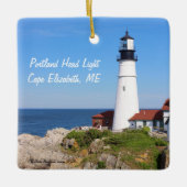 Portland Head Light Ornament (Voorkant)