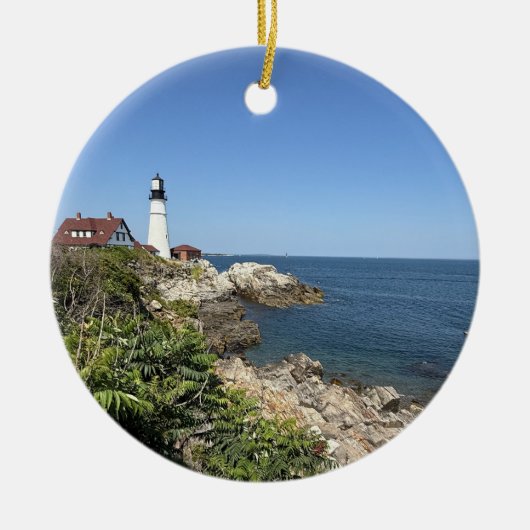 Portland Head Light Ornament (Voorkant)