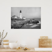 Portland Head Light Poster (Keuken)