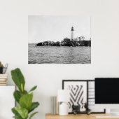 Portland Head Light Poster (Thuiskantoor)