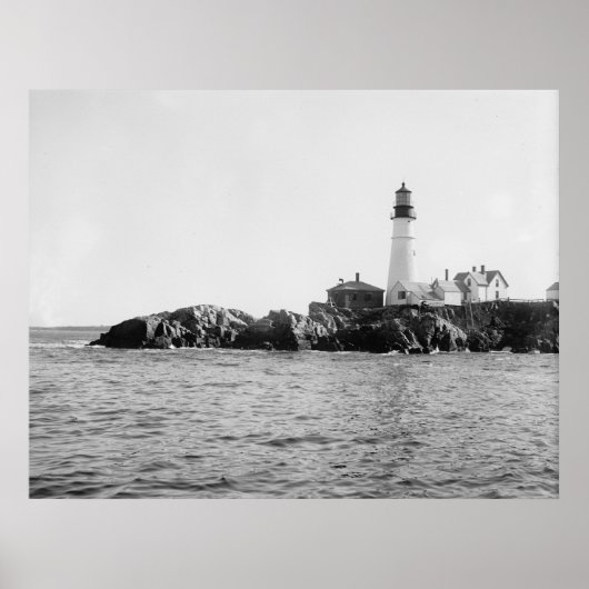 Portland Head Light Poster (Voorkant)