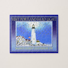 Portland Head Light Puzzel met tin van Bonhovey