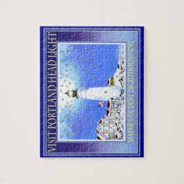 Portland Head Light Puzzel met tin van Bonhovey