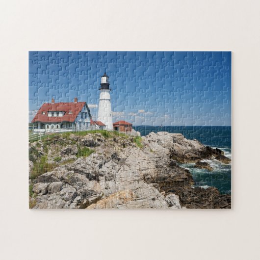 Portland Head Light Puzzle Legpuzzel (Horizontaal)