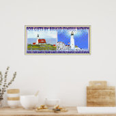 Portland Head Light, reisposter voor rolly Poster (Keuken)