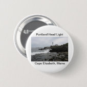 Portland Head Light Ronde Button 5,7 Cm (Voorkant /achterkant)