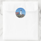 Portland Head Light Ronde Sticker (Tas)