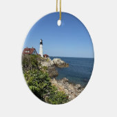 Portland Head Light-sieraad Keramisch Ornament (Rechts)