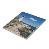 Portland Head Light Tile Tegeltje (Zijkant)