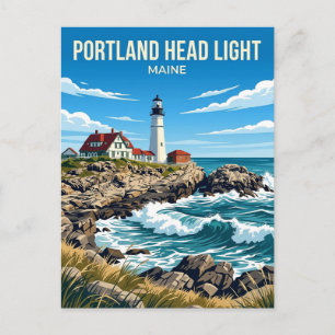 Portland Head Light VS Briefkaart