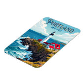 Portland Head Light VS Magneet (Linkerzijde)