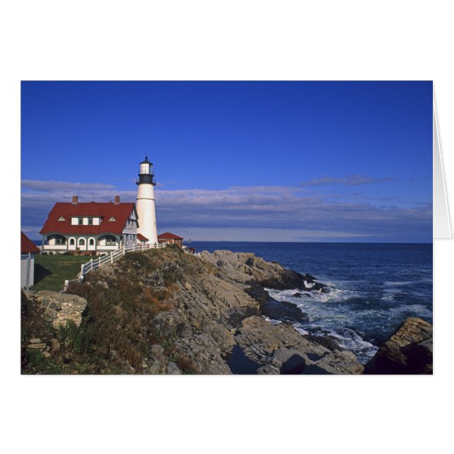 Portland Head Light vuurtoren Maine (Voorkant Horizontaal)