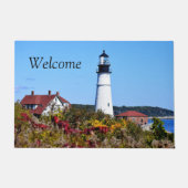 Portland Head Light Welcome Mat (Voorkant)