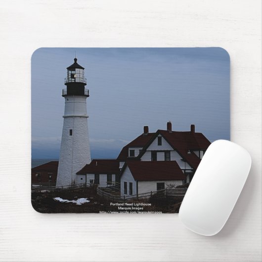 Portland Head Lighthou Muismat (Met muis)