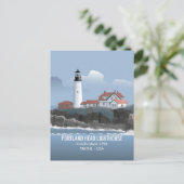 Portland Head Lighthouse Briefkaart (Staand voorkant)