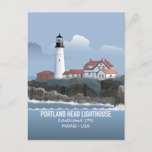 Portland Head Lighthouse Briefkaart (Voorkant)
