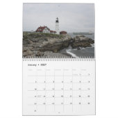Portland Head Lighthouse Calendar Kalender (Jan 2027)