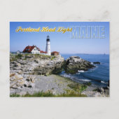 Portland Head Lighthouse, Kaap Elizabeth, Maine Briefkaart (Voorkant)