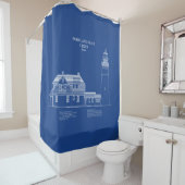 Portland Head Lighthouse - Maine – AD Douchegordijn (In situ)