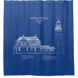 Portland Head Lighthouse - Maine – AD Douchegordijn
