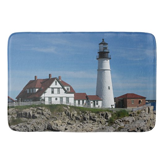 Portland Head Lighthouse Maine Badmat (Voorkant)