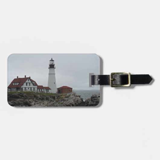 Portland Head Lighthouse, Maine Bagagelabel (Voorkant horizontaal)