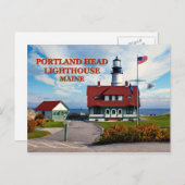 Portland Head Lighthouse, Maine Briefkaart (Voorkant / Achterkant)
