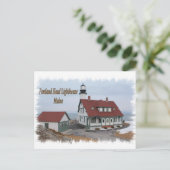 Portland Head Lighthouse - Maine Briefkaart (Staand voorkant)