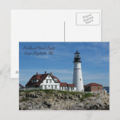 Portland Head Lighthouse, Maine Briefkaart (Voorkant / Achterkant)