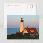 Portland Head Lighthouse Maine Briefkaart (Voorkant / Achterkant)