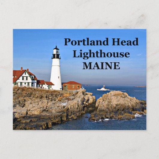 Portland Head Lighthouse, Maine Briefkaart (Voorkant)