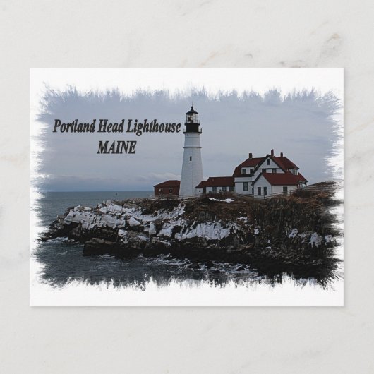 Portland Head Lighthouse - Maine Briefkaart (Voorkant)