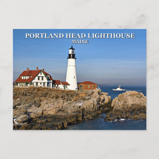 Portland Head Lighthouse, Maine Briefkaart (Voorkant)