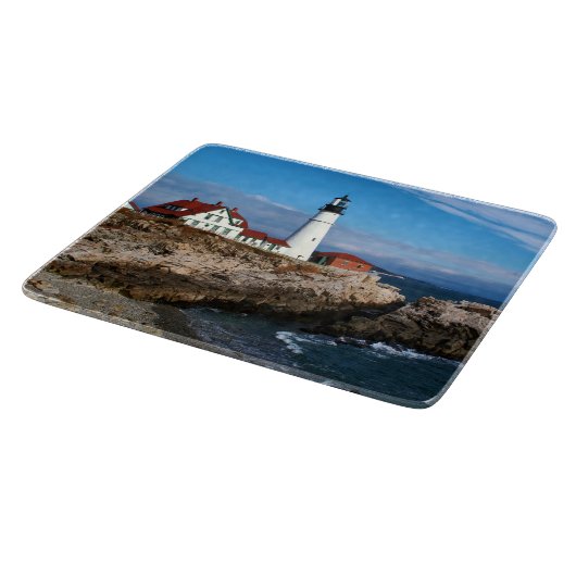 Portland Head Lighthouse, Maine Cutting Board Snijplank (Hoek)