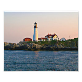 Portland Head Lighthouse, Maine Foto Afdruk