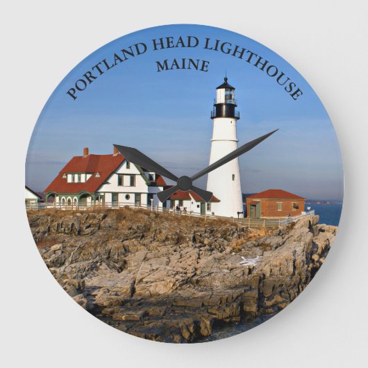 Portland Head Lighthouse, Maine  Grote Klok (Voorkant)