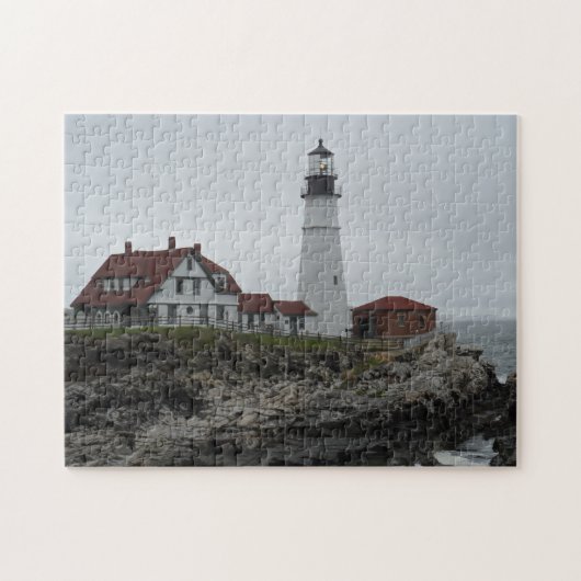 Portland Head Lighthouse, Maine Legpuzzel (Horizontaal)