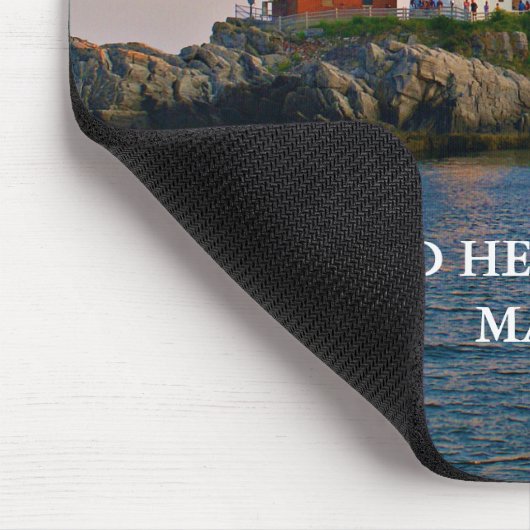 Portland Head Lighthouse, Maine Mousepad Muismat (Hoek)