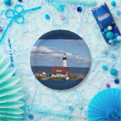 Portland Head Lighthouse Maine Papieren Bordje (Feest)
