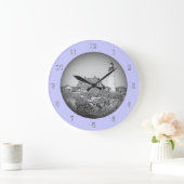 Portland Head Lighthouse Maine Sketch Wall Clock Grote Klok (Huis)