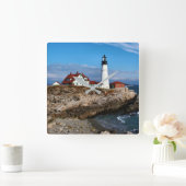 Portland Head Lighthouse, Maine Vierkante Klok (Huis)