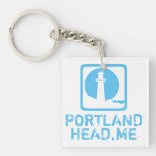 Portland Head Maine Sleutelhanger