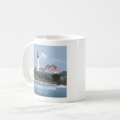 Portland Head Vuurtoren Koffiemok (Voorkant links)
