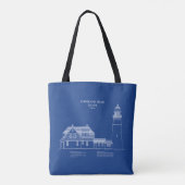 Portland Head vuurtoren - Maine - AD Tote Bag (Achterkant)