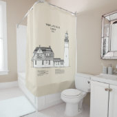 Portland Head Vuurtoren - Maine - SBD Douchegordijn (In situ)