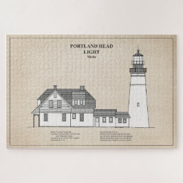 Portland Head Vuurtoren - Maine - SBD Legpuzzel